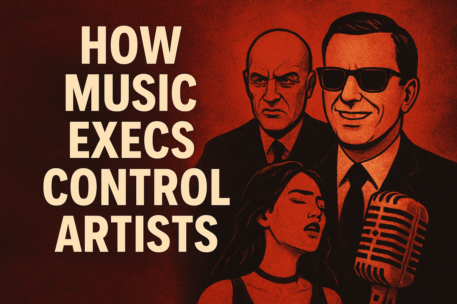 Behind the Curtain: How Music Execs Shape Artists and Control the Narrative